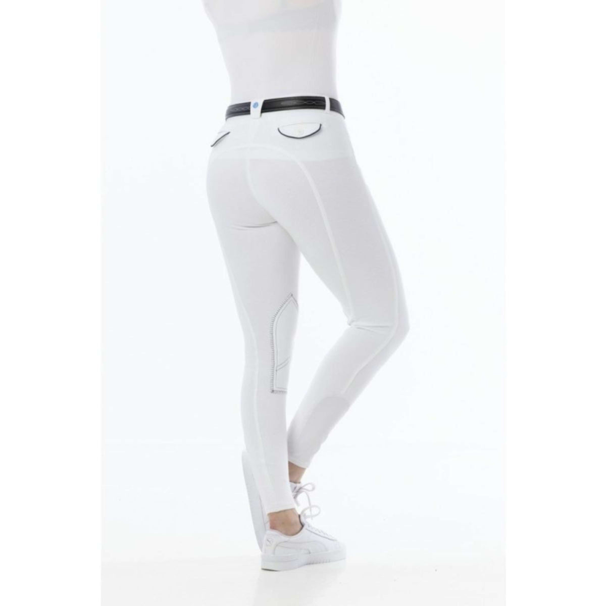 Riding World Pantalón de Equitación Alexandrie Niños Blanco