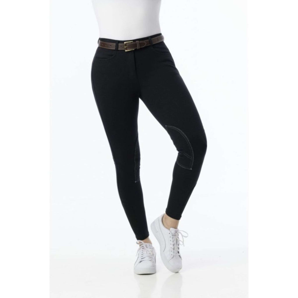 Riding World Pantalón de Equitación Alexandrie Niños Negro