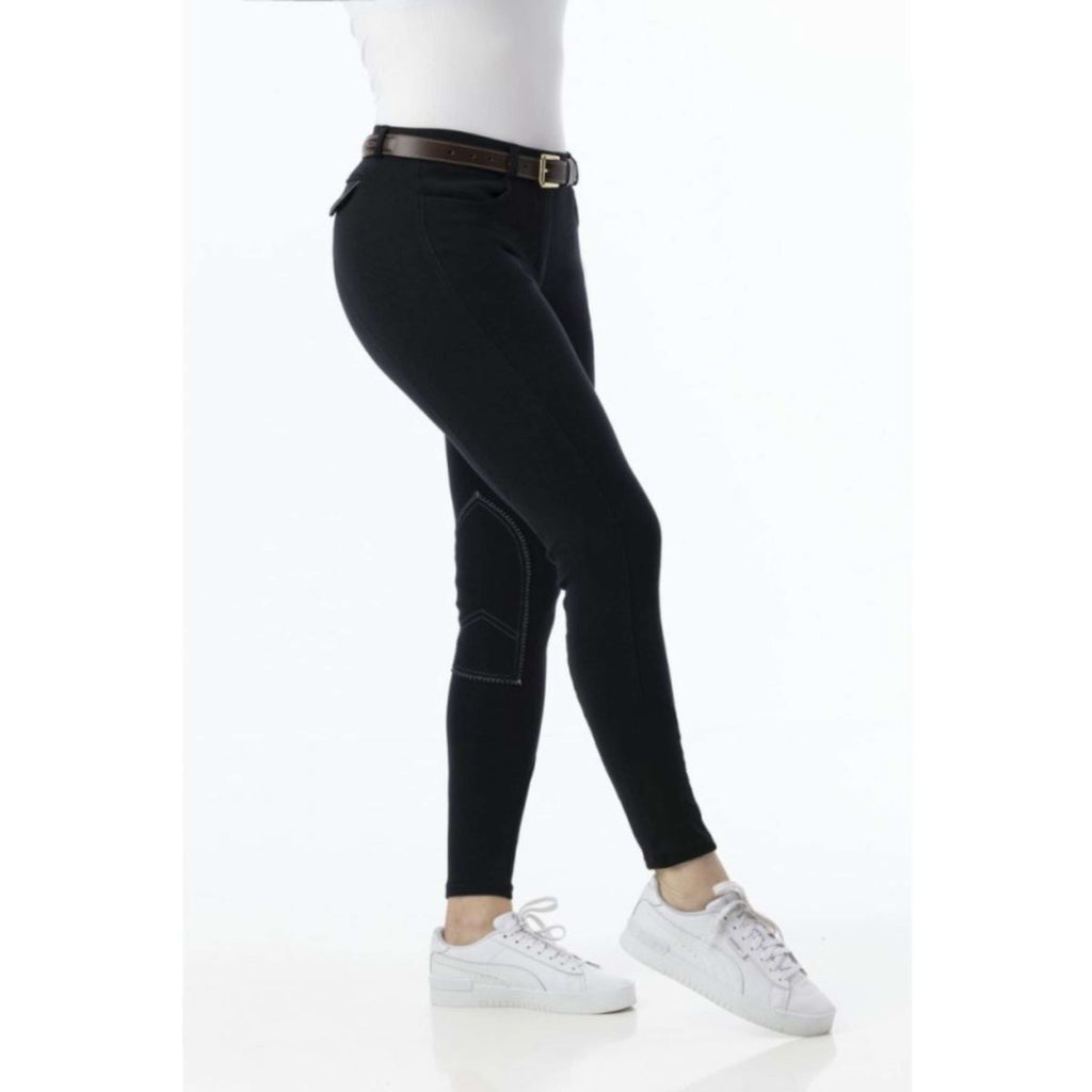 Riding World Pantalón de Equitación Alexandrie Niños Negro
