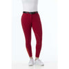 Riding World Pantalón de Equitación Alexandrie Niños Rojo