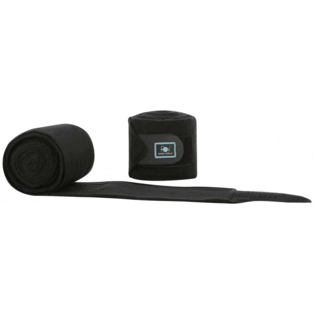 Riding World Vendajes Eco Polo Negro