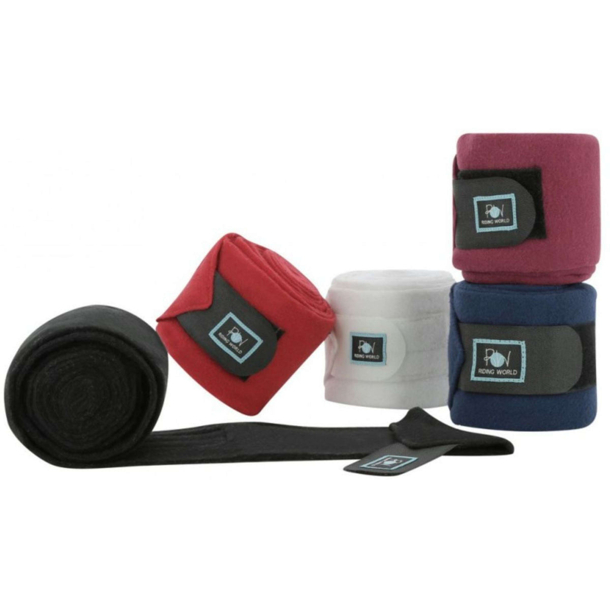 Riding World Vendajes Eco Polo Burdeos