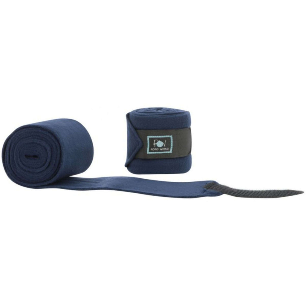Riding World Vendajes Eco Polo Navy