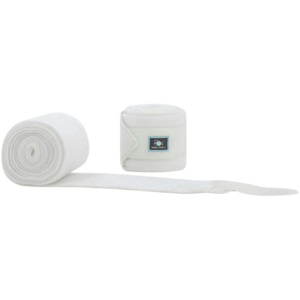 Riding World Vendajes Eco Polo Blanco