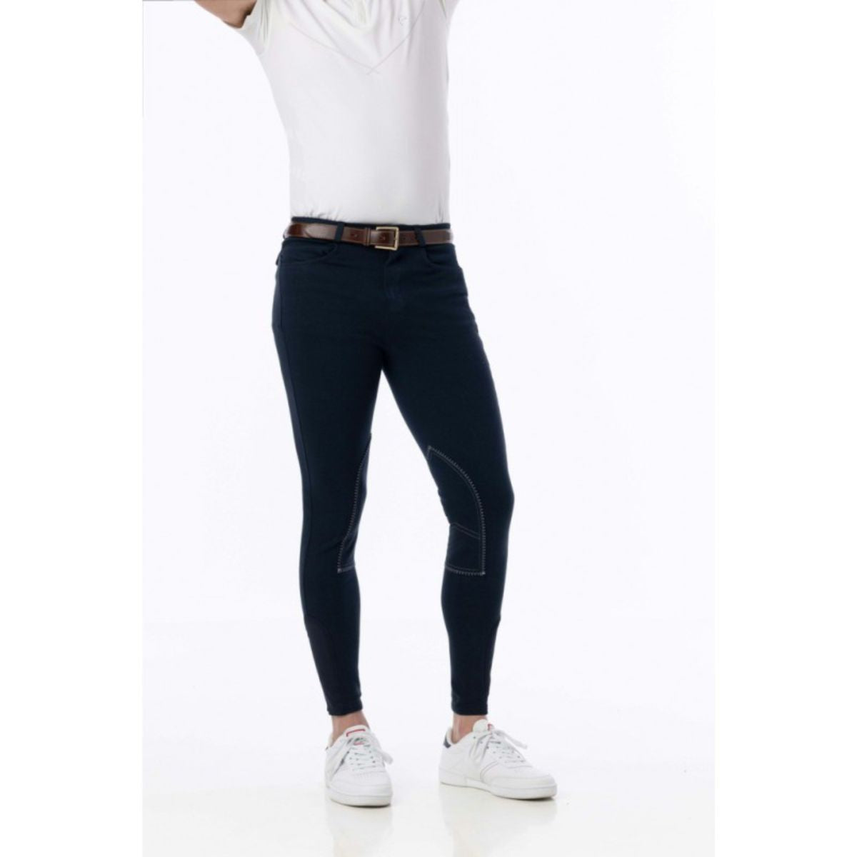 Riding World Pantalones Lecaire Hombres Navy