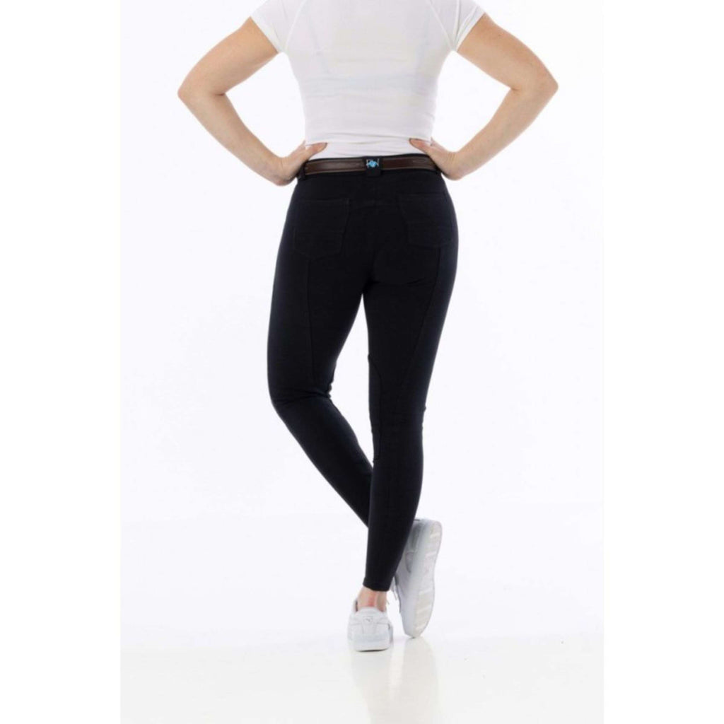 Riding World Pantalón de Equitación Memphis Mujer Negro
