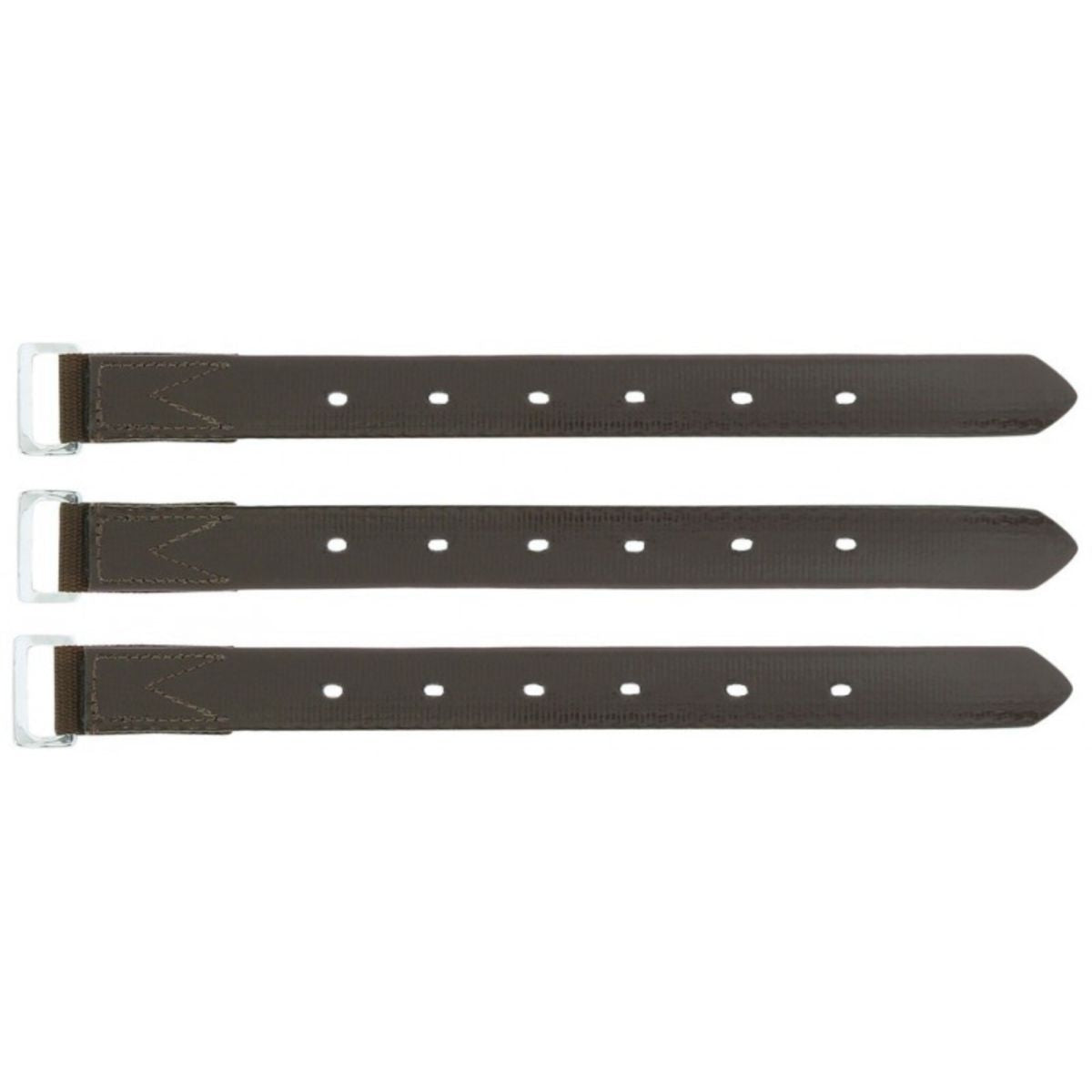 Norton Correas de cincha Rexine Evol Close Contact Juego de 3 Marron