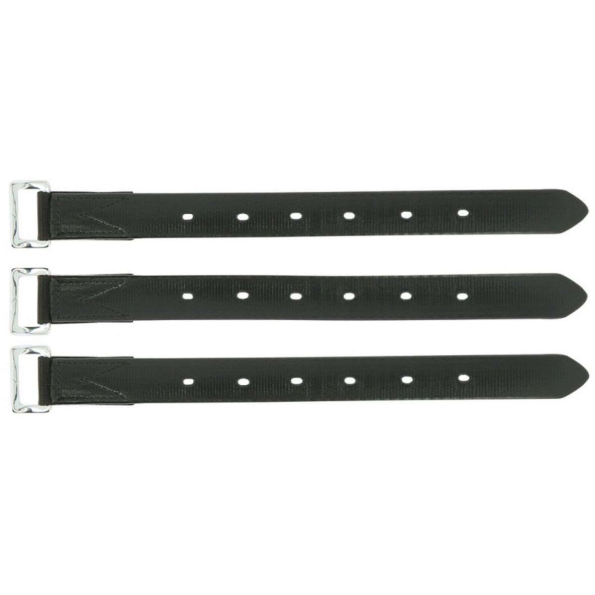 Norton Correas de cincha Rexine Evol Close Contact Juego de 3 Negro