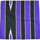 Randol's Navajo Pad Algodón Morado Negro Blanco