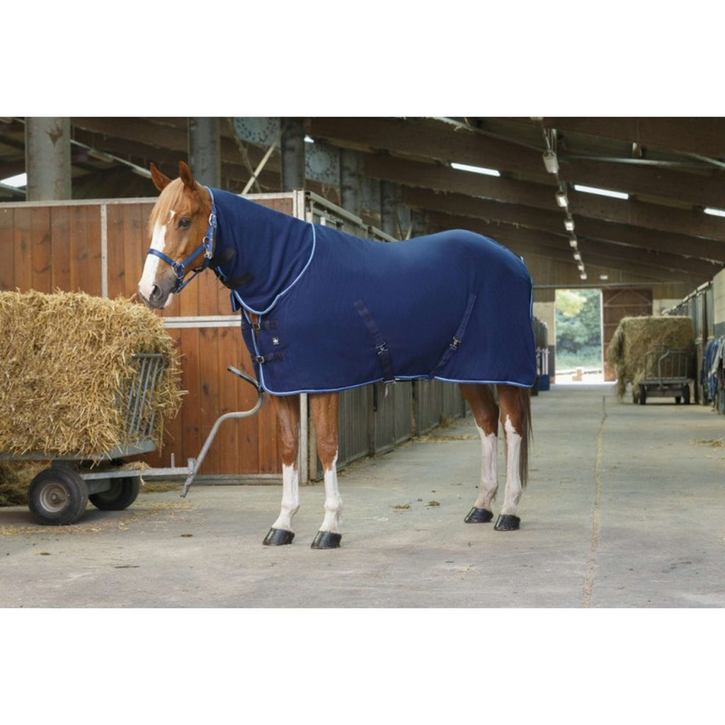 Riding World Manta de Forro Polar Combo Azul
