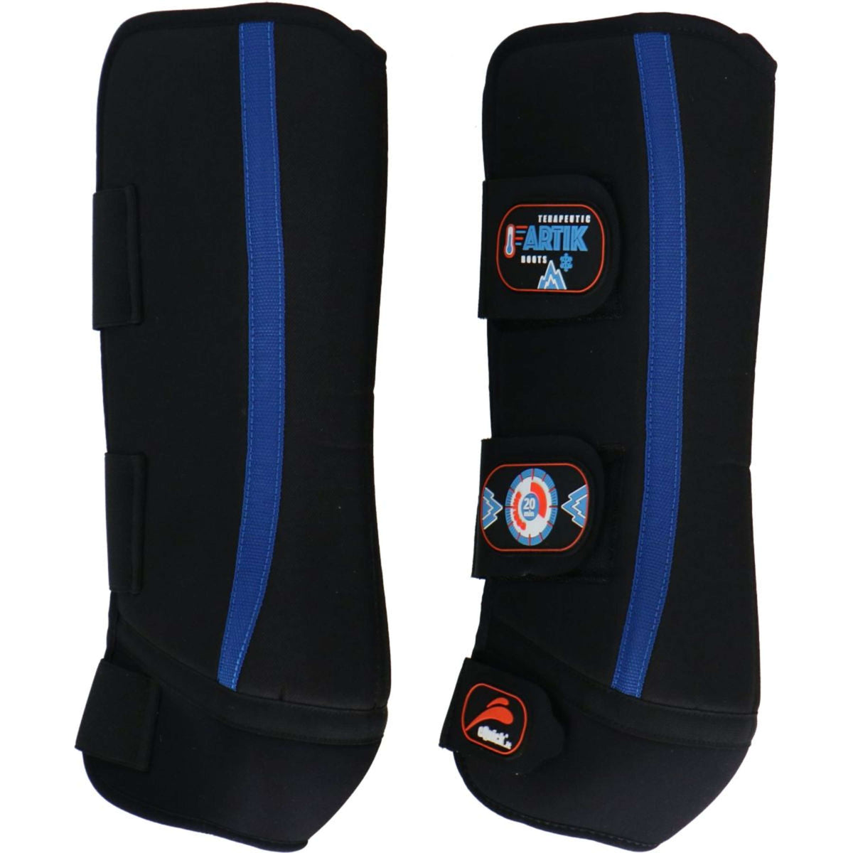 eQuick Botas para tendones eArtik Cooling Boots Negro