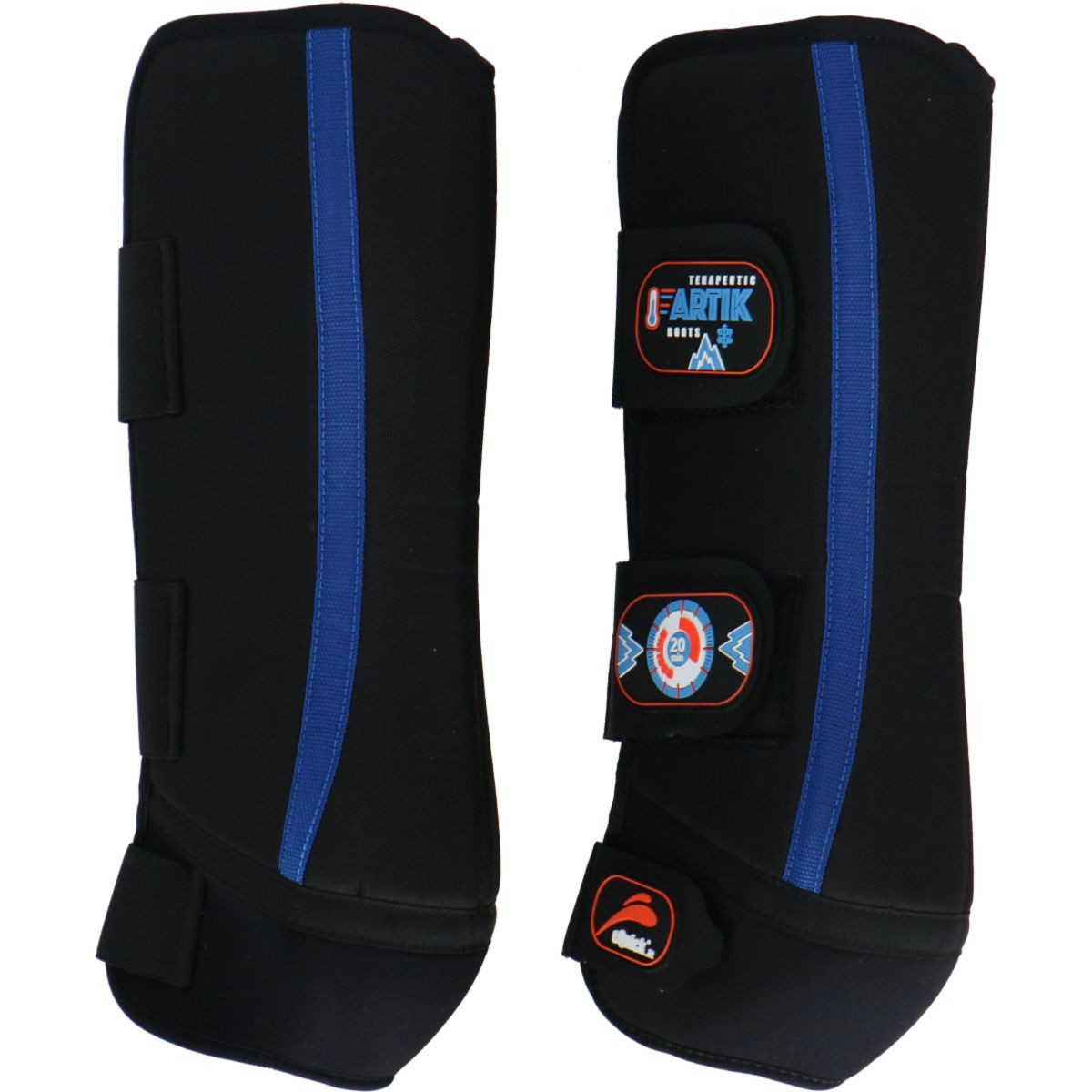 eQuick Botas para tendones eArtik Cooling Boots Negro