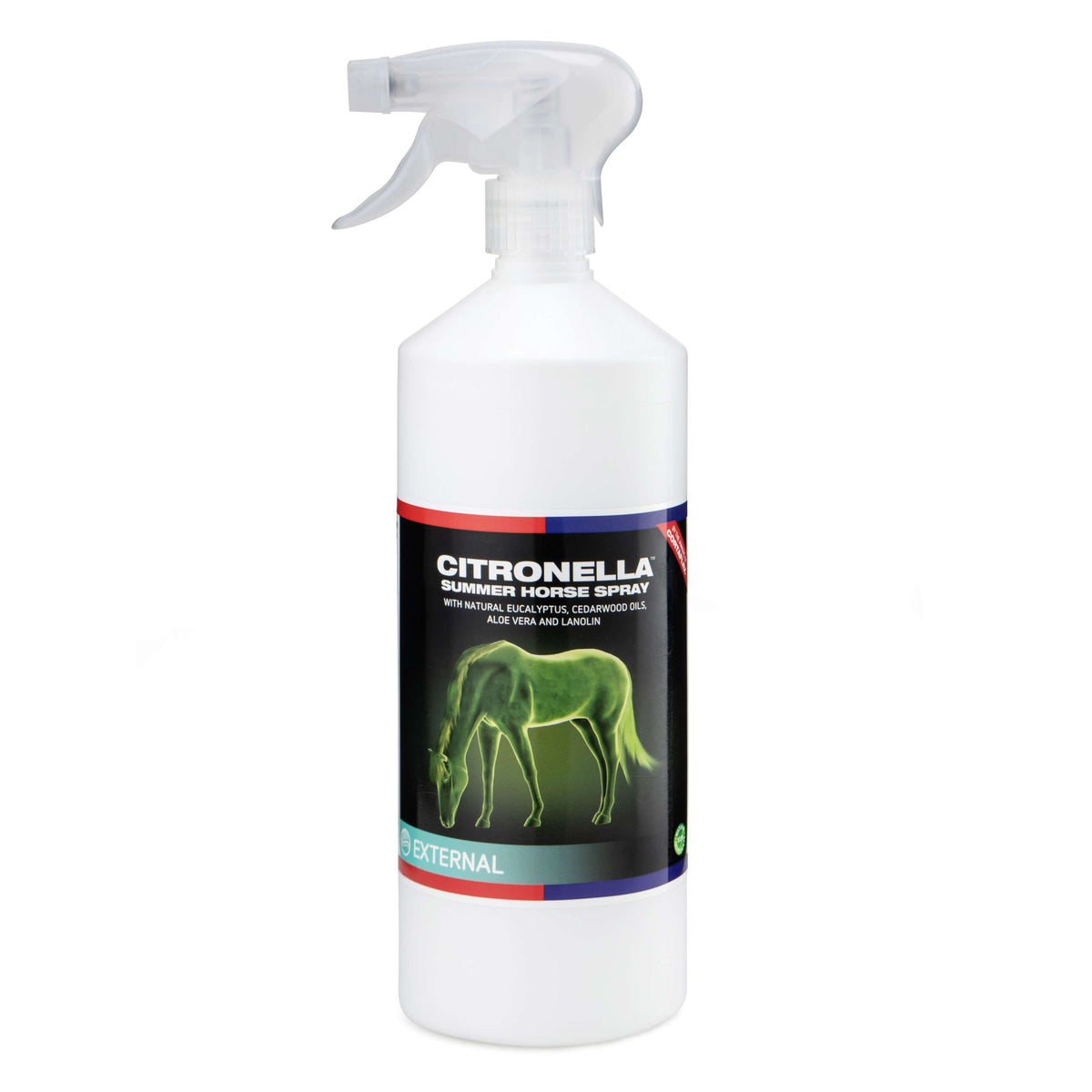 Equine America Spray de verano para caballos con citronela de triple potencia