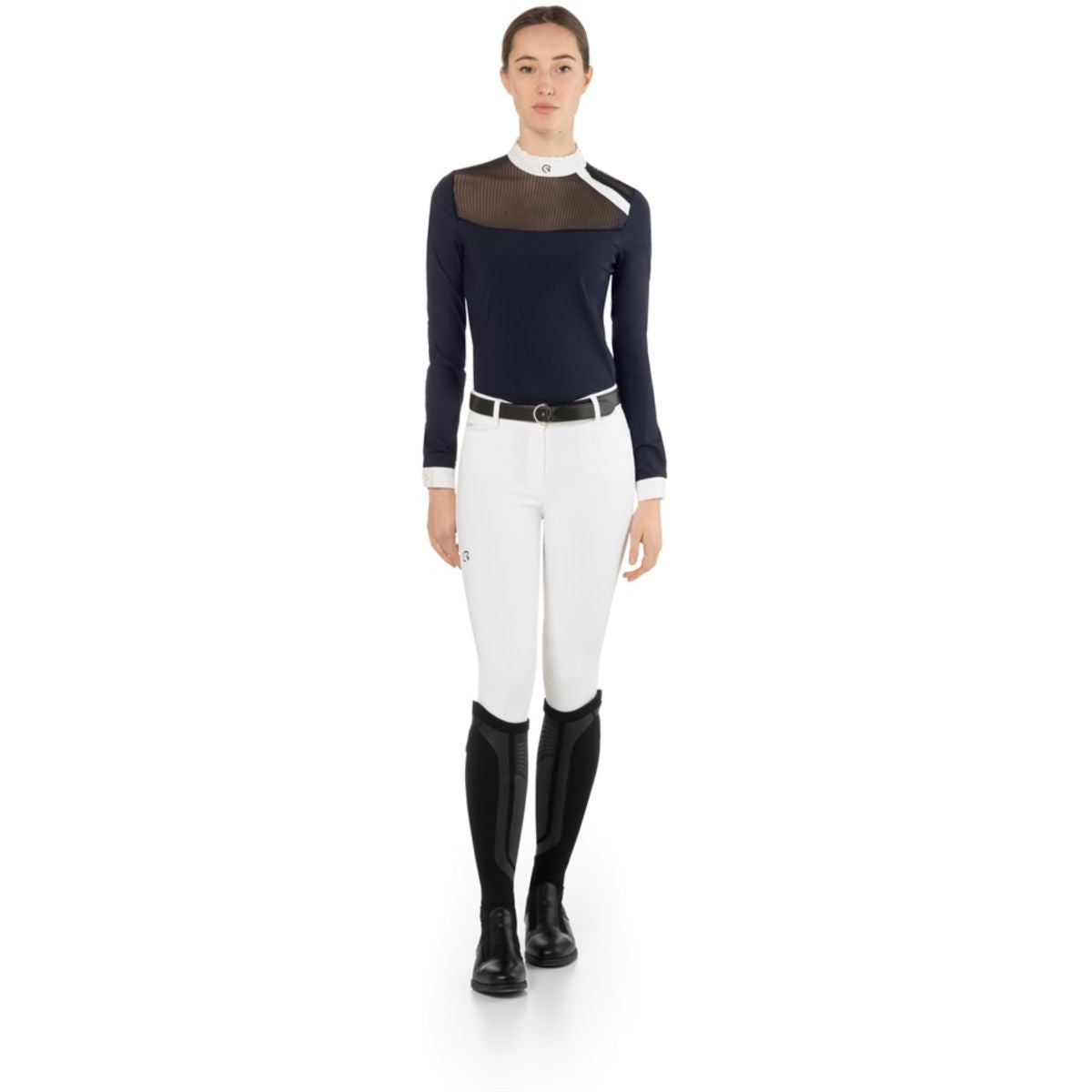 Ego7 Camisa Nina Mangas Largas Azul marino