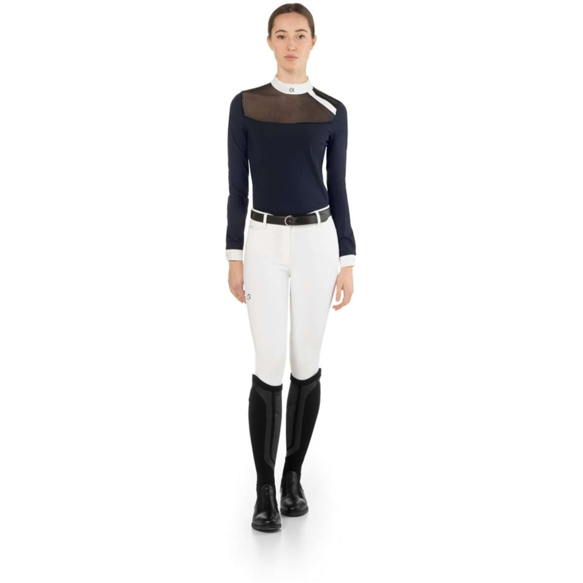 Ego7 Camisa Nina Mangas Largas Azul marino