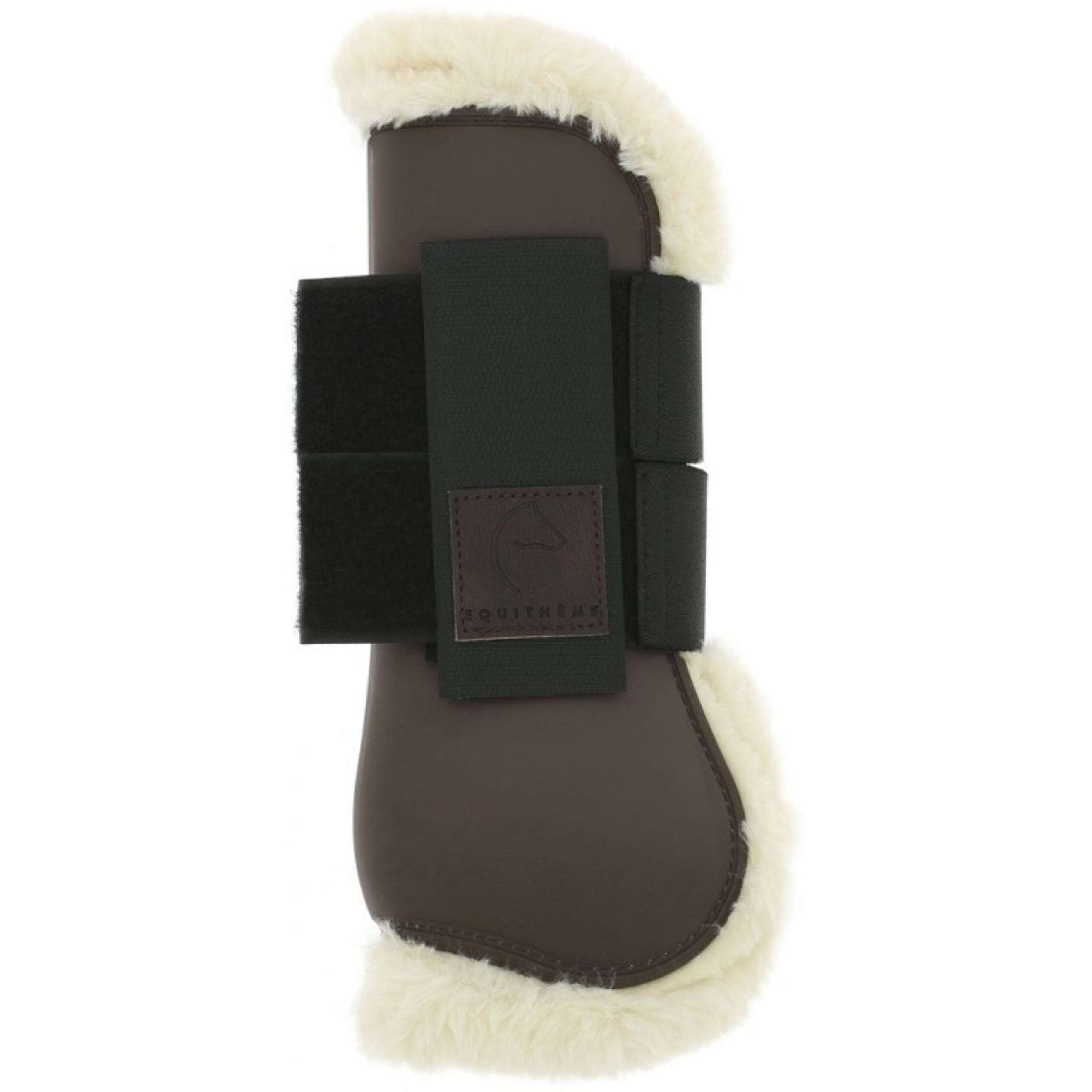 EQUITHÈME Botas para tendones Boa Marron