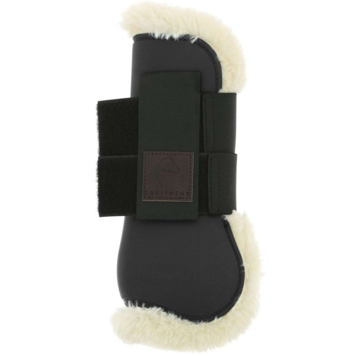 EQUITHÈME Botas para tendones Boa Negro