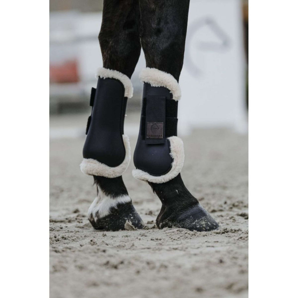 EQUITHÈME Botas para tendones Boa Negro