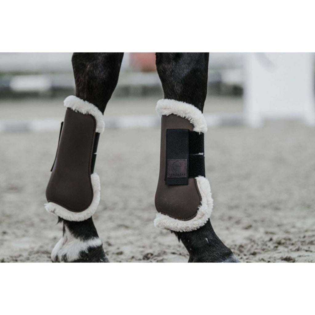 EQUITHÈME Botas para tendones Boa Marron