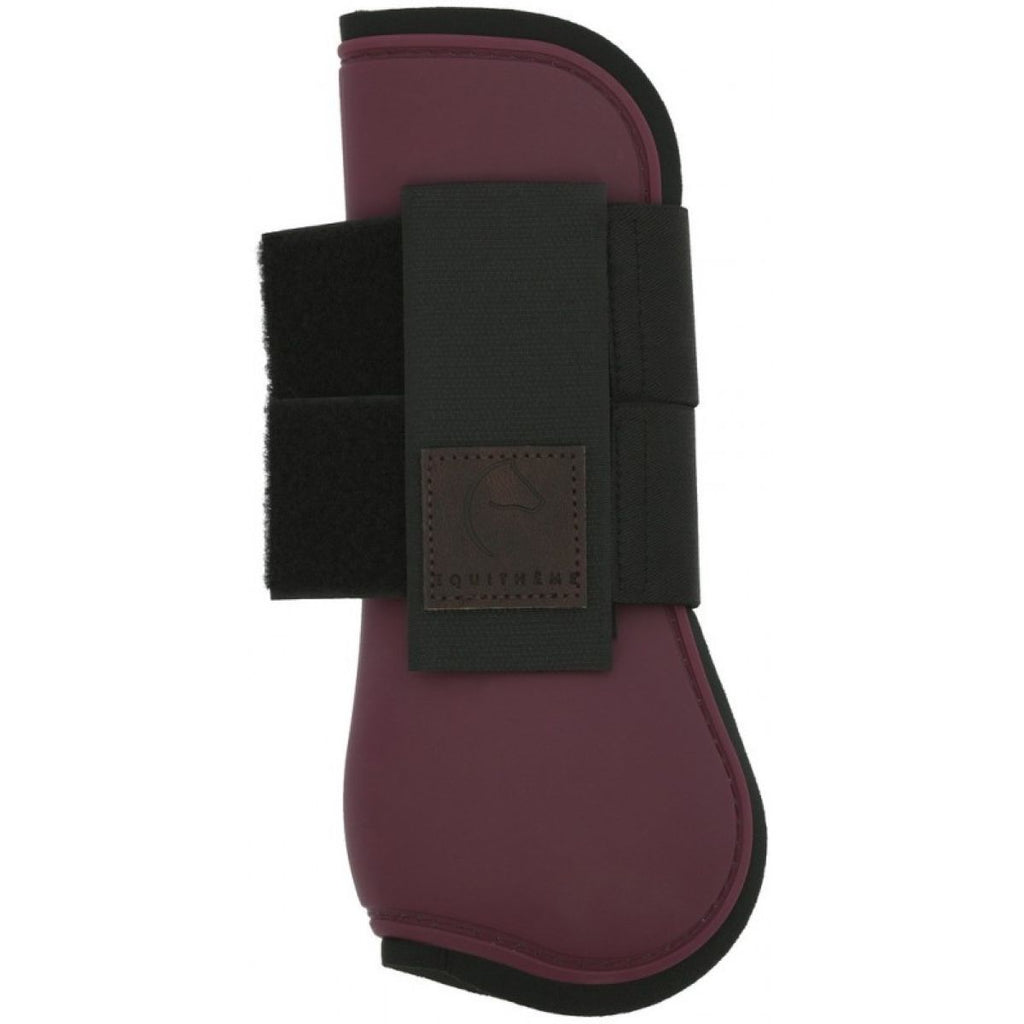 EQUITHÈME Botas para tendones Burdeos