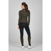 Eskadron T-Shirt Dynamics Turtleneck Rib Mangas Largas Olive