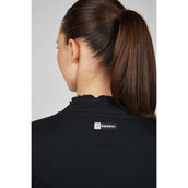 Eskadron T-Shirt Dynamics Turtleneck Rib Mangas Largas Negro