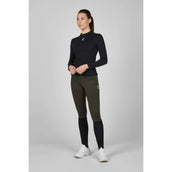 Eskadron T-Shirt Dynamics Turtleneck Rib Mangas Largas Negro