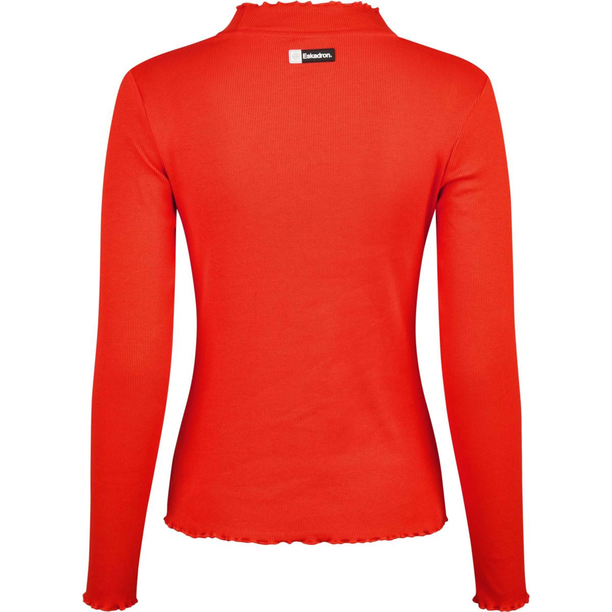 Eskadron T-Shirt Dynamics Turtleneck Rib Mangas Largas Rojo