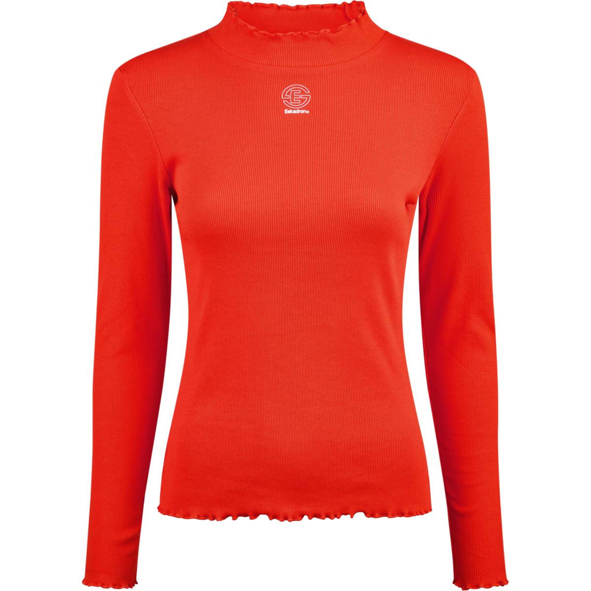 Eskadron T-Shirt Dynamics Turtleneck Rib Mangas Largas Rojo