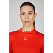 Eskadron T-Shirt Dynamics Turtleneck Rib Mangas Largas Rojo