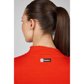 Eskadron T-Shirt Dynamics Turtleneck Rib Mangas Largas Rojo