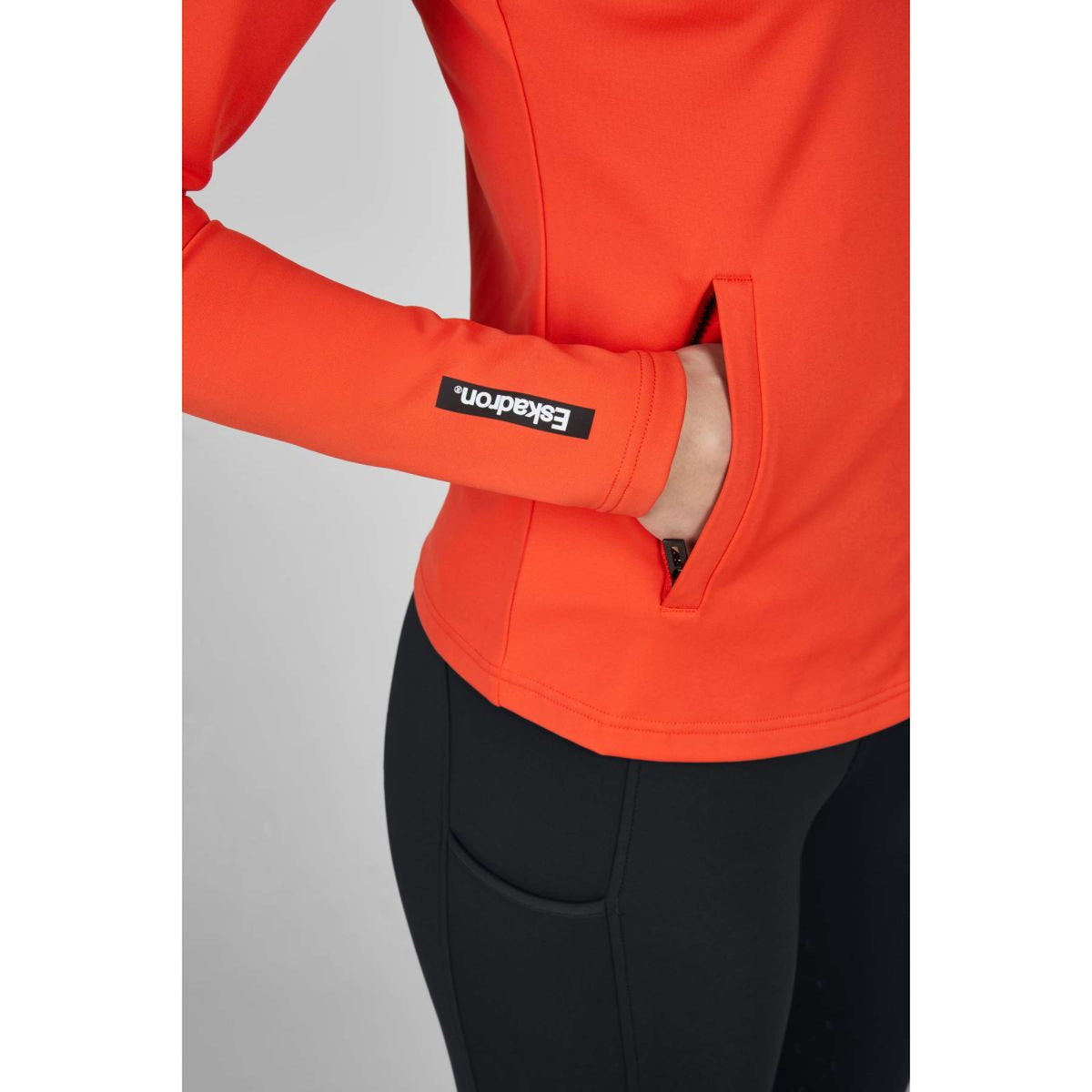 Eskadron Sudadera con capucha y cremallera Dynamics Zip Rojo