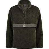 Eskadron Sweater Dynamics Half-Zip Teddy Olive