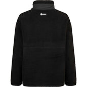 Eskadron Sweater Dynamics Half-Zip Teddy Negro