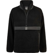 Eskadron Sweater Dynamics Half-Zip Teddy Negro