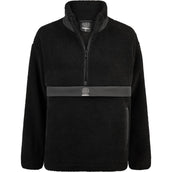 Eskadron Sweater Dynamics Half-Zip Teddy Negro