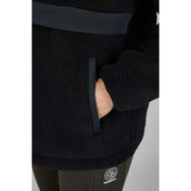 Eskadron Sweater Dynamics Half-Zip Teddy Negro