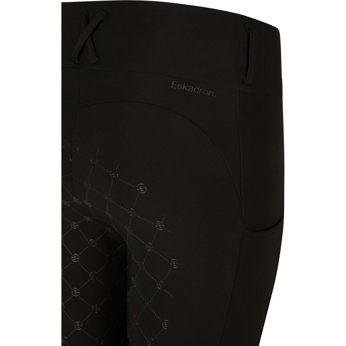 Eskadron Legging de Equitación Dynamics Cosy Full Grip Negro