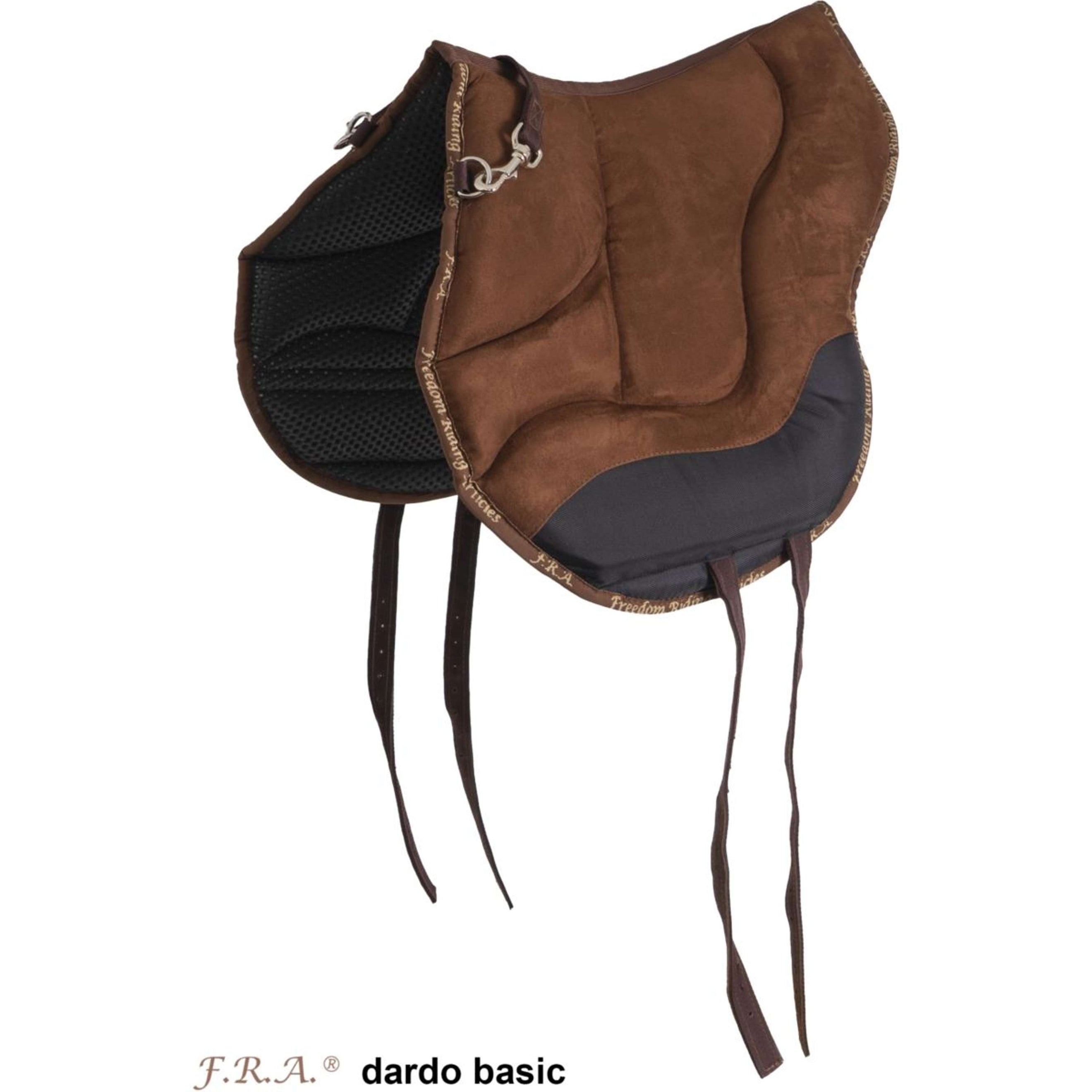 F.R.A. Bareback Pad Dardo Basic Marron F.R.A. Bareback Pad Dardo Basic Marron