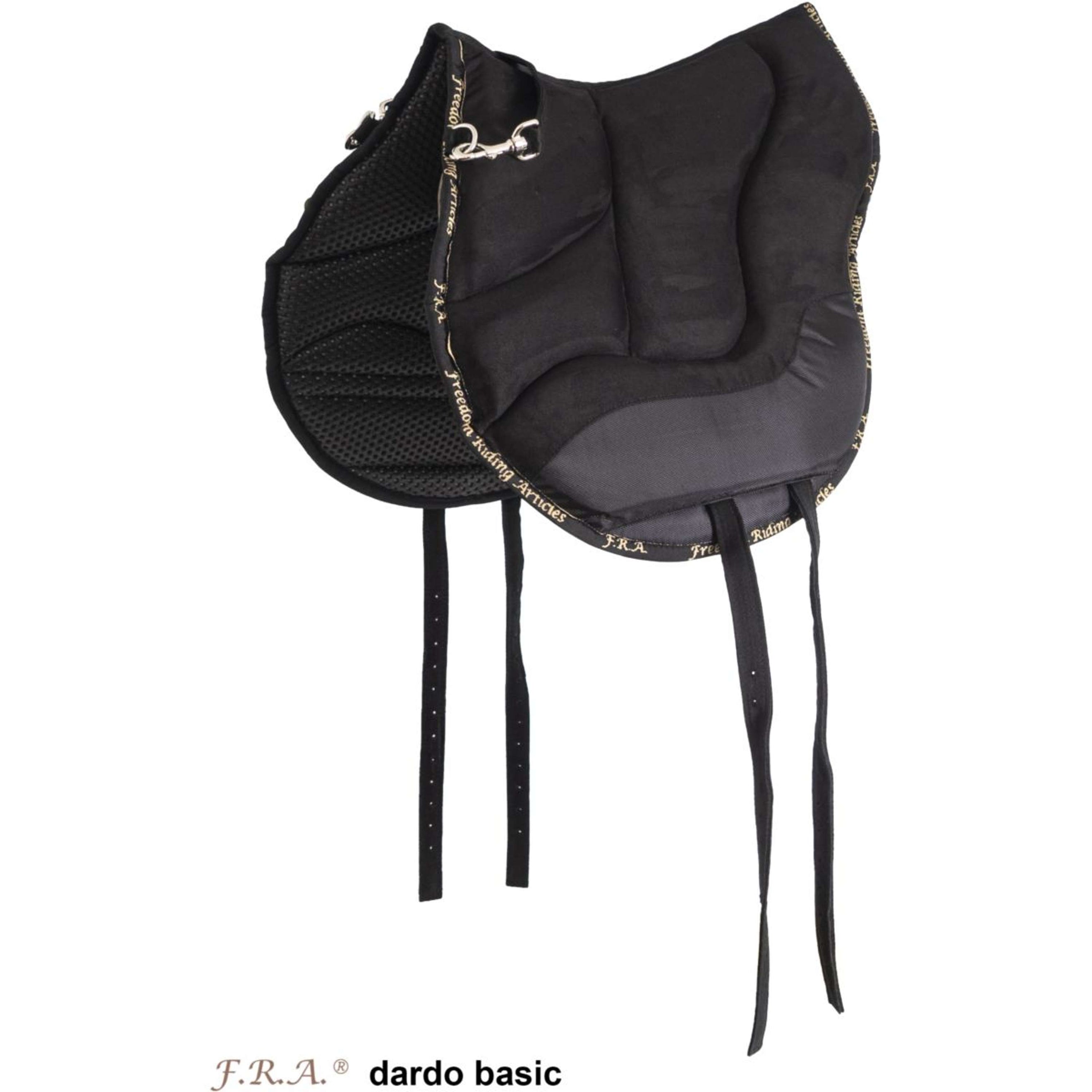 F.R.A. Bareback Pad Dardo Basic Negro F.R.A. Bareback Pad Dardo Basic Negro