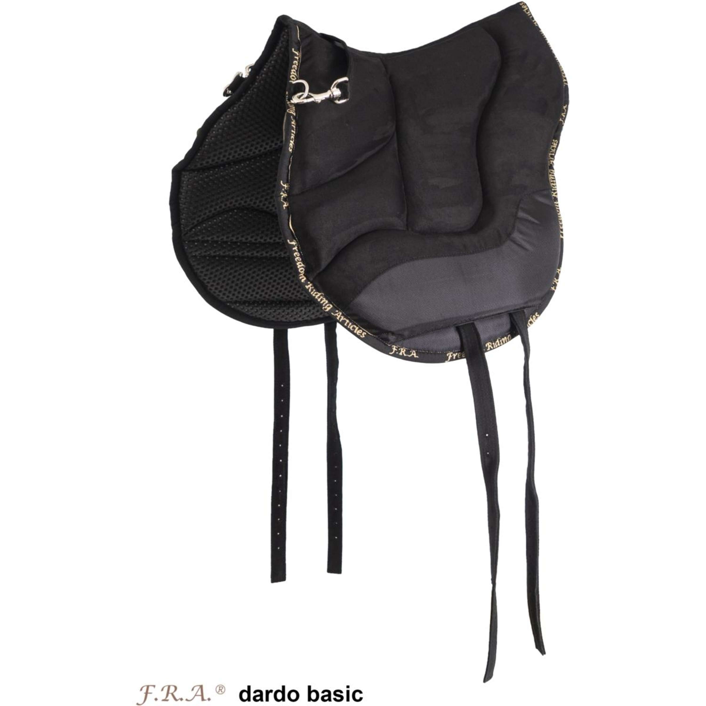 F.R.A. Bareback Pad Dardo Basic Negro