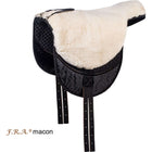 F.R.A. Almohadilla a Pelo Macon Merino Negro/Natural