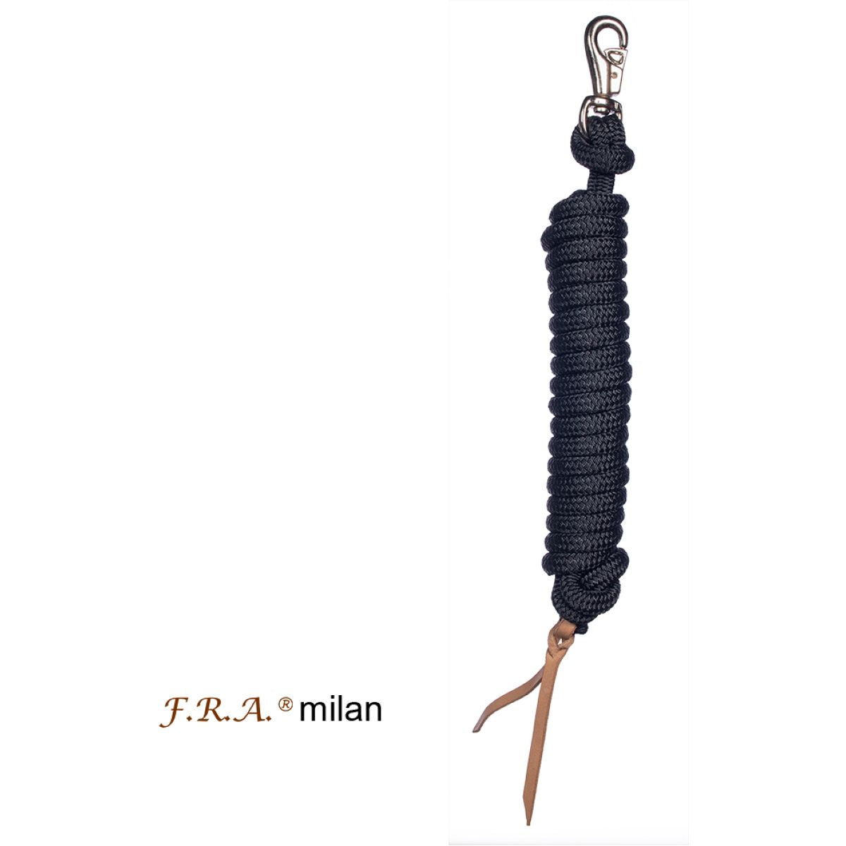 F.R.A. Linea de Trabajo Milan NH Profi Bullsnap Leder Nylon Negro