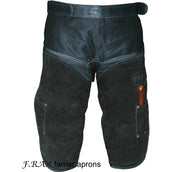F.R.A. Delantal de Herrador Prof Suède/Canvas Negro