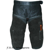 F.R.A. Delantal de Herrador Prof Suède/Canvas Negro