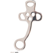F.R.A. Hackamore Set Justin Set Acero inoxidable