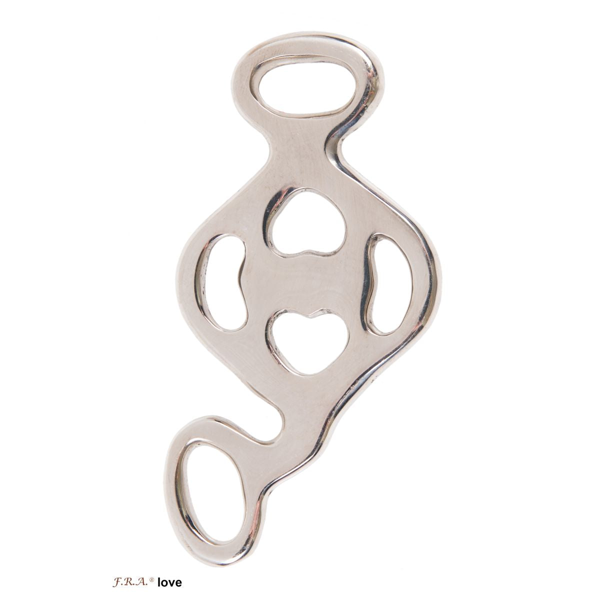 F.R.A. Hackamore Set Love Set Acero inoxidable