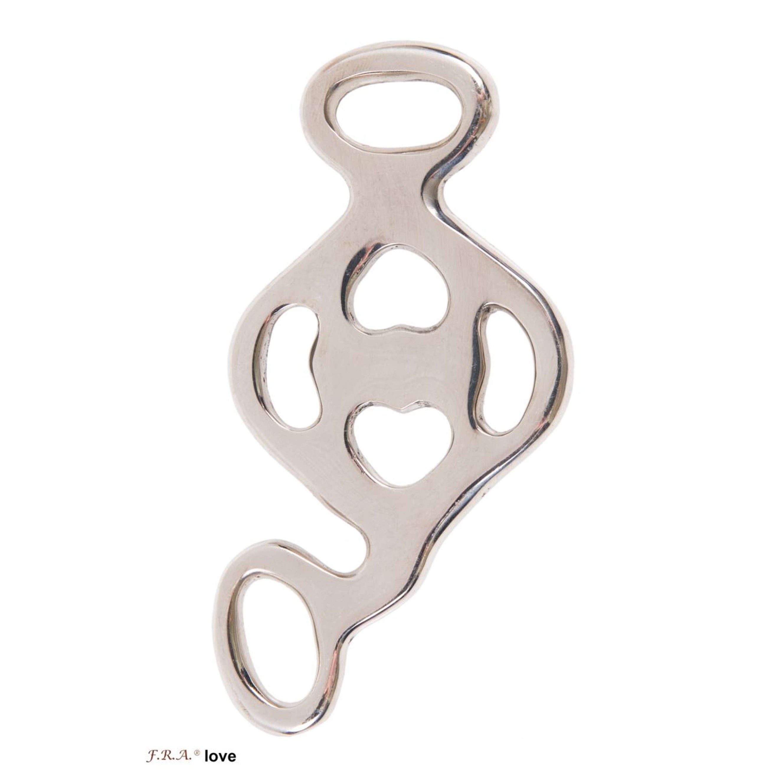 F.R.A. Hackamore Set Love Set Acero inoxidable