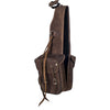 F.R.A. Alforja Doble Ico Cuero Marron