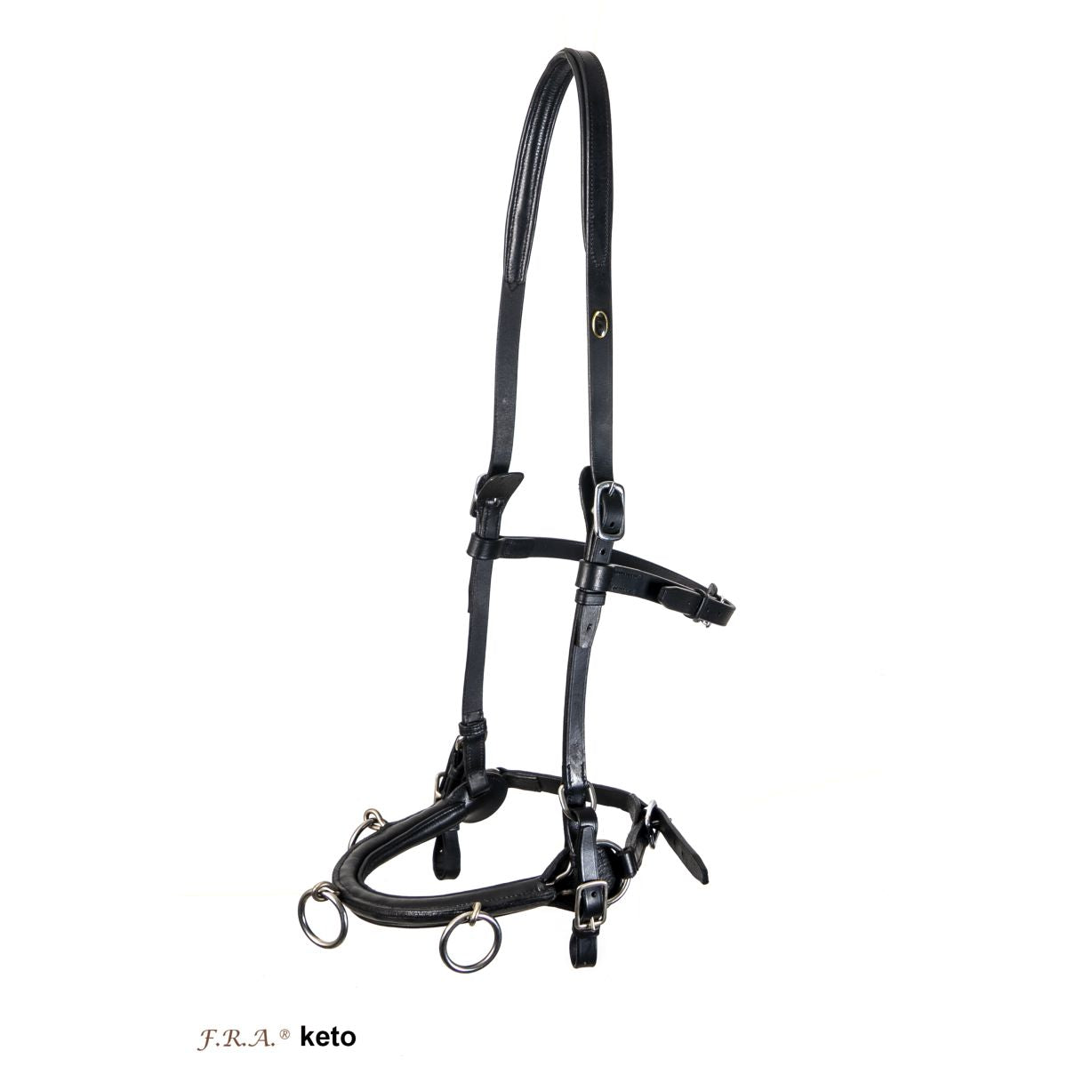 F.R.A. Cabezón Keto Cuero Negro